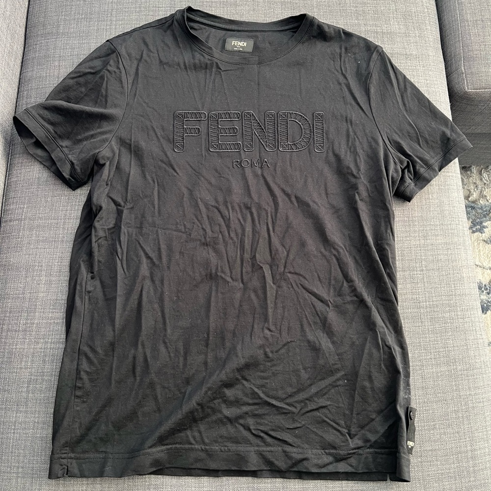Black Fendi T Shirt